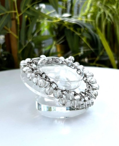 Cristal de roche bracelet